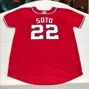 Washington Nationals Juan Soto #22 Nike Jersey Youth XL